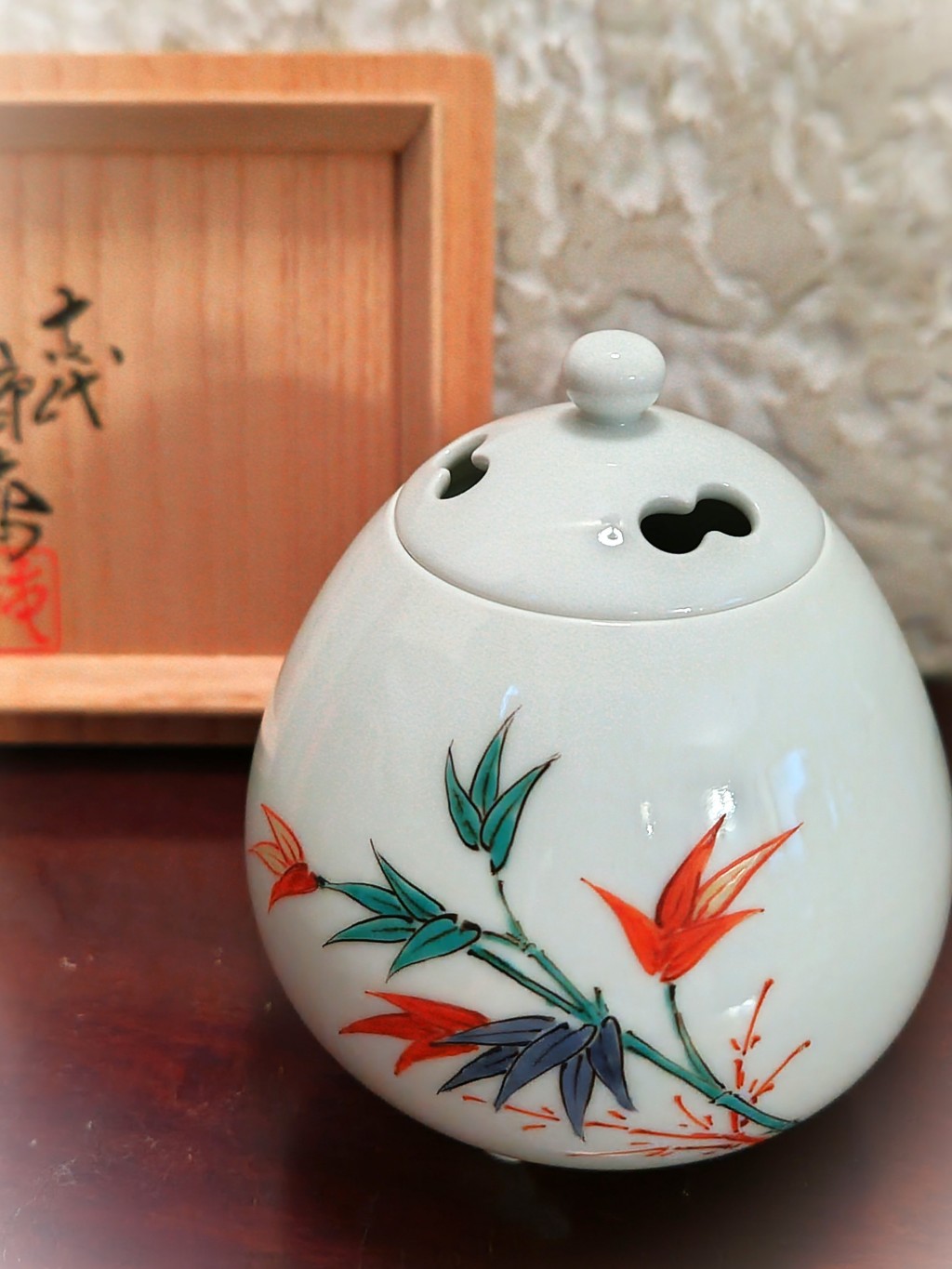 柿右衛門 濁手 香炉