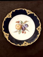 マイセン皿 果実文S